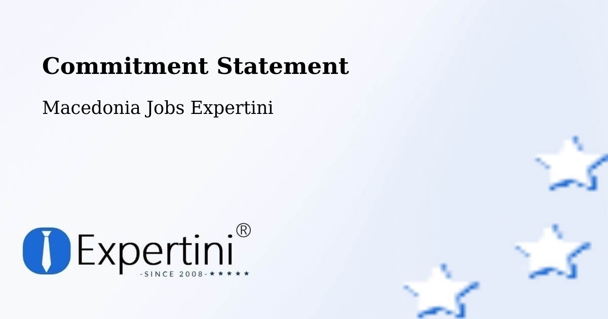 Corporate Commitment – Delogožda - Macedonia Jobs Expertini